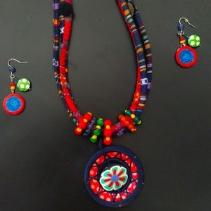 A unique necklace to match a colorful personality. Show off your style with this